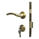 SERRURE ENCASTRE DOREE REF FT 3051