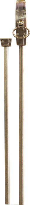 CREMONE CRHOME 135X34 2031201 + TRINGE 1031001001