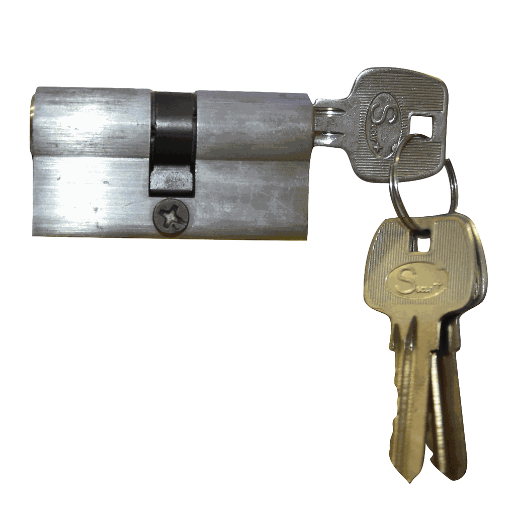 CYLINDRE SERRURE EXTERIEUR PORTE BOIS 60 mm 2030501160