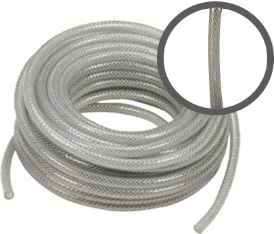 TUYAU D'ARROSAGE GRIS 1/2 (12mmx45m) (UE)