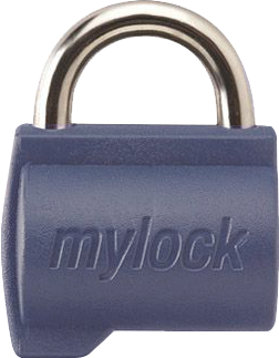 Cadenas Godrej 6666 / mylock candy padlock LKYWPM103 blue grey