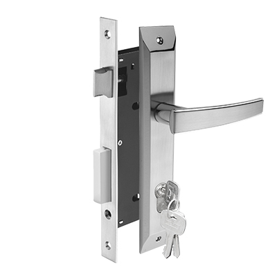 SERRURE PORTE COMPLET GODREJ  PO PC 240MM NEH6 2C SS  DC 7114 LKYPDMN61