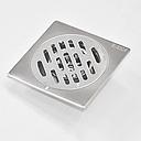 SIPHON DE SOL INOX Ø 45 mm 100 x 100 mm SORTIE VERTICALE 101010807