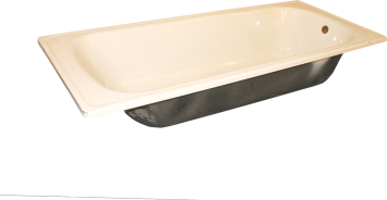 BAIGNOIRE EMAILLE IVOIRE 1700×700×350mm 1010204002