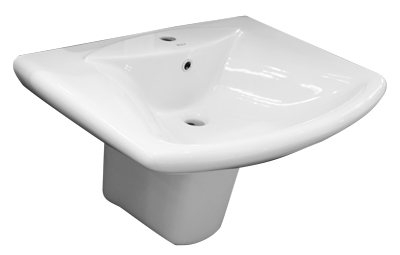 Lavabo suspendu 70x51cm DP864C blanc