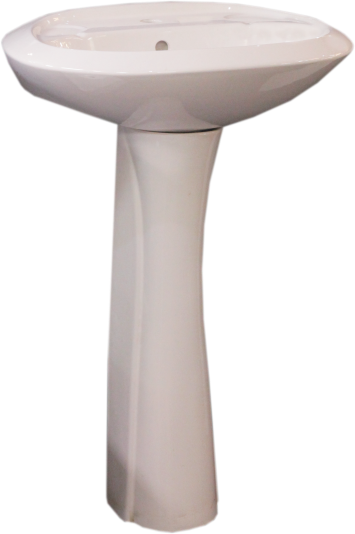 Lavabo avec colonne 510x400x870mm 8221
