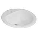 Vasque encastre 48X48 DV824 blanc