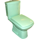 WC anglaise complet d/p DF132P hor vert aqua