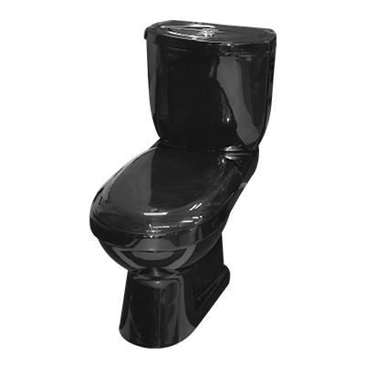 WC  COMPLET 670x380x740  S VERTICALE E5022 BLACK