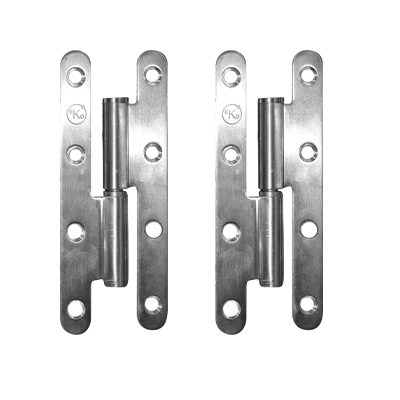 PAUMELLES GAUCHE  INOX SS304  L.140 x W.55 x T2.5 mm 2091201184