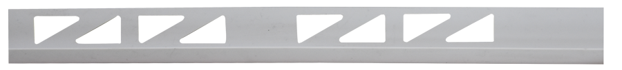 BAGUETTE D ANGLE PVC BLANC 8MM 2.4m SC01