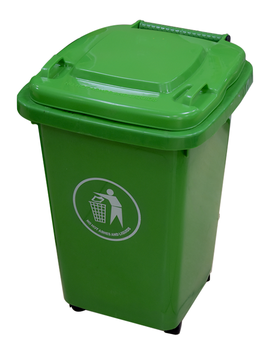 POUBELLE  PLASTIQUE   50L