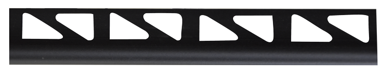 BAGUETTE D ANGLE ALU C2322 (H)10x(L)2500 mm balck color 11071003019