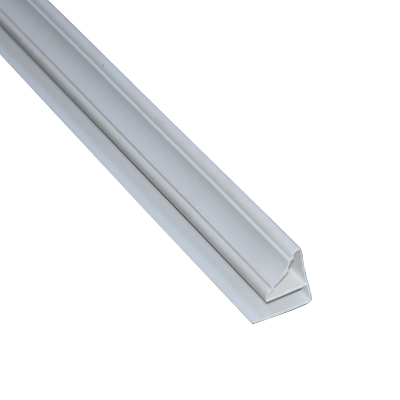 GORGE EN PVC 3950x30x30X8MM (OBML) BIG WHITE COLOR NO LINE