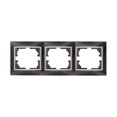 CADRE 3 MECAN HORIZ NOIR GRAPHITE ERP73NGU SOLERA