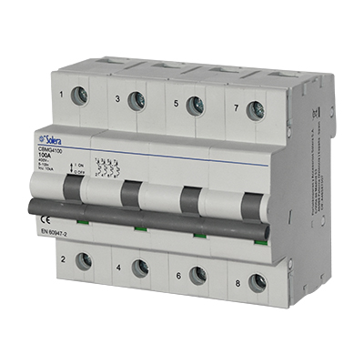 DISJONCT.MAGNET. + BOBINE 4P 100A 10KA. CBMG4100FR SOLERA