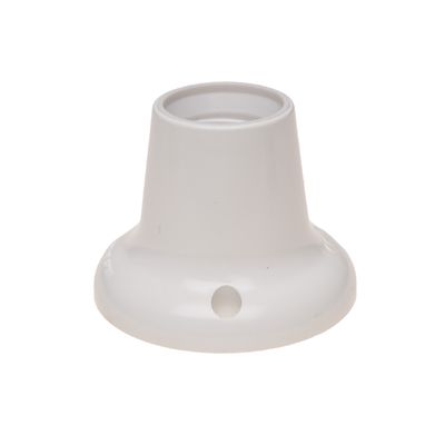 DOUILLE E-27 4A 250V BLANC  6511FR SOLERA