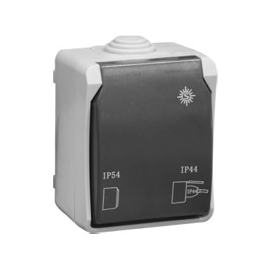 PRISE FIXE ETANCHE  2P+T 16A 250V  IP44  3360-FR SOLERA