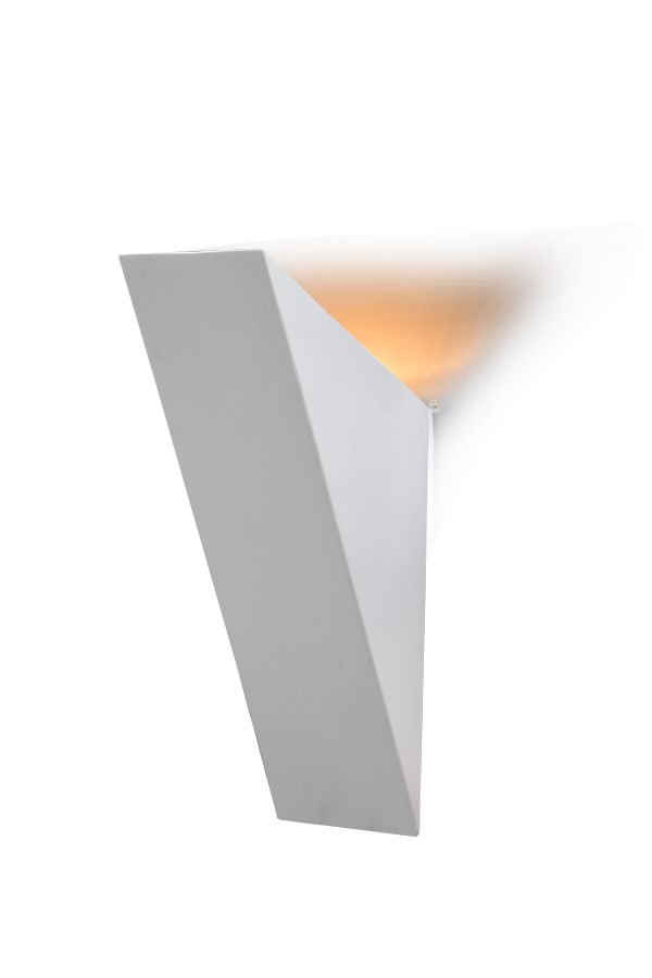 APPLIQUE MURAL BLANC SANS LAMPE MAX40W G9  245x120x80  MW-8431 (DSTK) (-40%)
