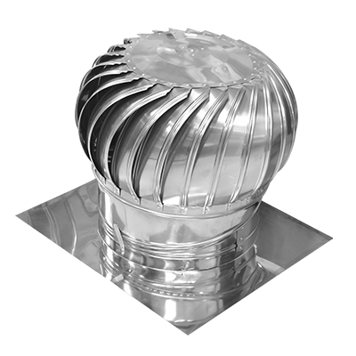 TURBINE DE VENTILATION ANTI- REFOULEUR INOX 304 FQ-400