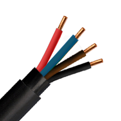 CABLE 1KV 4C 2.5MM2 (Cl2) /PVC NOIRE IEC 60502-1 /M DUCAB
