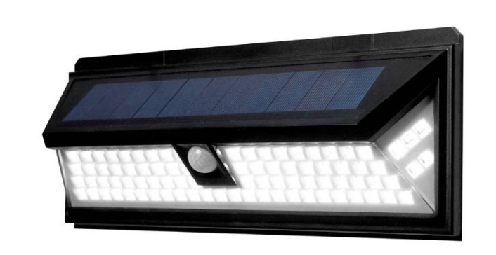 APPLIQUE MURAL  SOLAIRE AVEC DETECTEUR  LED 10.8 W,  5.5 V 1.5 W 6500 K IP 44 CE 1050203665