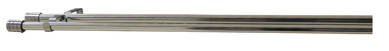 PORTE RIDEAU DOUBLE  16-19MM L 1.55-2.8 m  1030301020