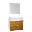 LAVABO MEUBLE PVC + MIROIR 3ELMTS 70 x 46 x 48 cm  TF-005  1010301082