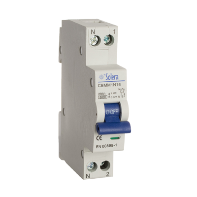 DISJONCT.MAGNET.1P+N,40A,1m CBMM1N40FR SOLERA