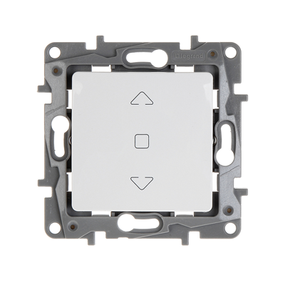 NILOE ECO INTERRUPTEUR VOLET ROULANT 3 POSITIONS BLANC 764511