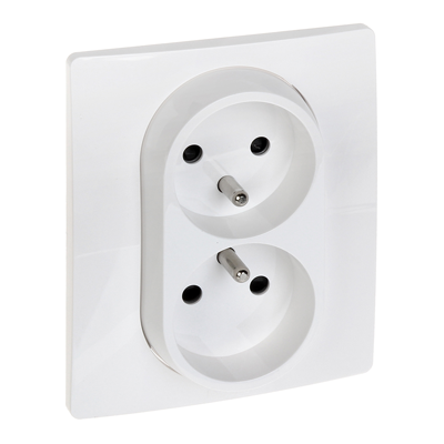 NILEO ECO PRISE DOUBLE ELECTRIQUE 230V 2P + T16 A 764541