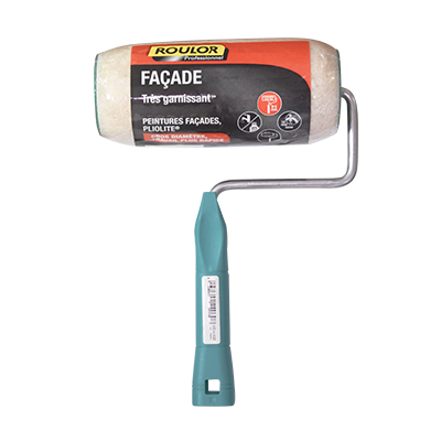 ROULEAU  A PEINDRE A GOUTE  MONTURE + MANCHON FACADE LAINE PRO 033067/02460 (FR)