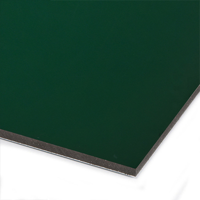PANNEAU COMPOSITE  ALU ALUCOBOND  (L)6000 x (W)1220 x (T)4.0 mm CE GREEN 2080305018