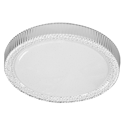 PLAFONNIER ROND LED WHITE 54 W, 6000 K AC 110-265 V/50 Hz   4050 lm Ø400 x H.75 mm IP 20  Ref. C1 1050203689