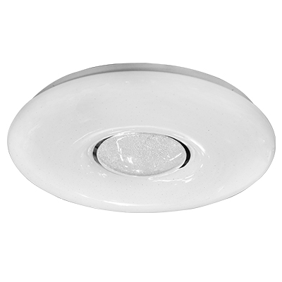 PLAFONNIER  ROND LED WHITE  54 W, 6000 K. AC 110-265 V/50 Hz, 4050 lm 30000h Ø400 x H.65 mm IP20  Ref.F1 1050203692