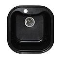 EVIER RESINE  STKD ESTILO 1C NEGRO  C/POLY 11096006