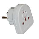 PRISE ADAPTEUR UNIVERSEL CE AC 230 V/16 A 2100108005