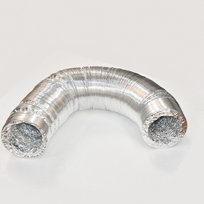 TUBE ALUMINIUM FLEXIBLE 4"  BAT210301-4" 100mm 10M