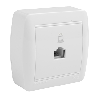 Prise de donne RJ45 CAT6 MUR87U Solera
