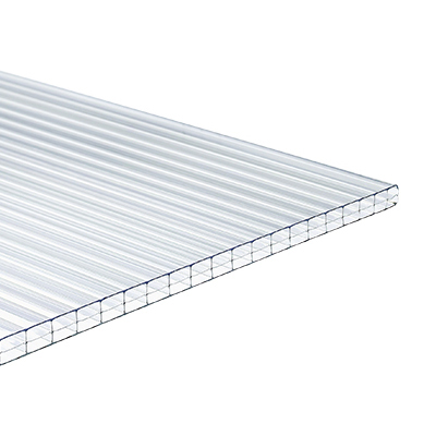 FEUILLE DE POLYCARBONATE (L) 3000 x (W)2100 x (T)16 mm Colorless translucide 2-face anti-UV 2080403023
