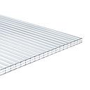 FEUILLE DE POLYCARBONATE (L) 3000 x (W)2100 x (T)16 mm Colorless translucide 2-face anti-UV 2080403023