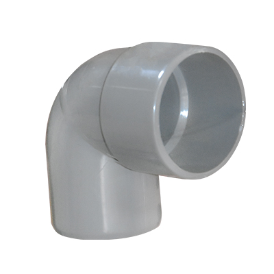 COUDE PVC 90° GRIS CLAIR  Ø50 M/F 930235N-1