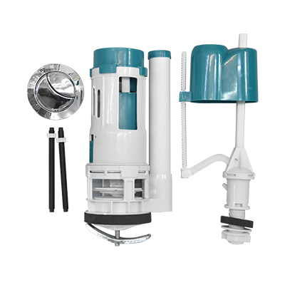 MECANISME WC MONOBLOC COMPLET CHASSE D EAU VERTICAL ENT 20mm,SORTIE 50mm 20cm