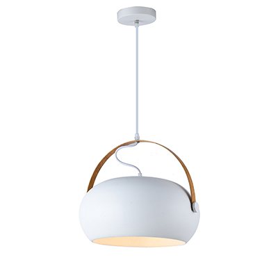 LUSTRE SUSPENDU BLANC 280mm FZ008 (DSTK)