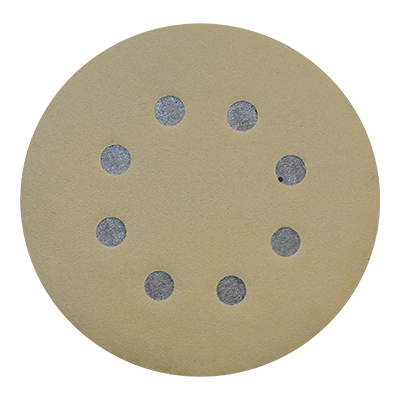 PAPIER ABRASIF ALU  Ø125 mm    180 grits Yellow color

 2010808165