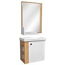 LAVABO MEUBLE +MIROIR TOGO  50 CM 90-1136  (CLK)TURQUIE 2 ELMTS
