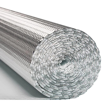 FEUILLE D'ISOLATION A DOUBLE BULLE EN ALUMINIUM 8mm x 1200 - 25mtr (RITL)
