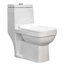 WC MONOBLOC  COMPLET BLANC P  HORIZONTAL  SPENTA REF 101