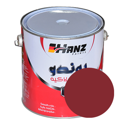 PEINTURE A L HUILE HANZ Rondo gloss bordeaux color 2 kg Marron code 5502 