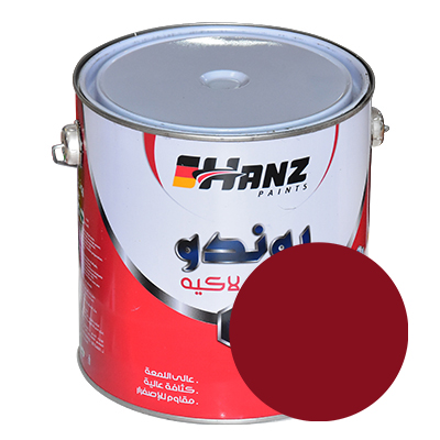 PEINTURE A L HUILE HANZ Rondo gloss color 2 kg Red(B-1293) Vif code 5150 (1054)